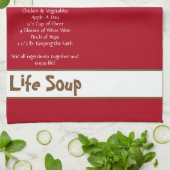 Life Soup Kitchen Handtücher (Gefaltet)