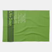 Life Soup Küchentuch (Horizontal)