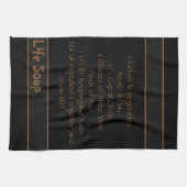 Life Soup Küchentuch (Horizontal)