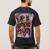Life T Shirt (Rückseite)