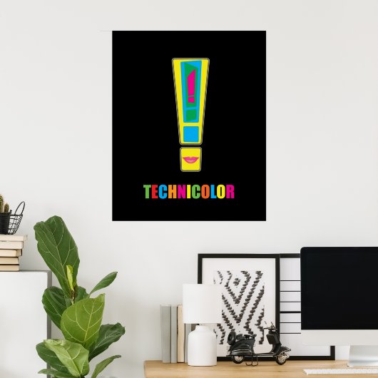 Life Technicolor Poster (Heimbüro)