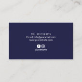 Life Tree Gold Circle Yoga Wellness Wellness-Cente Visitenkarte (Rückseite)