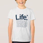 Life* Tri-Blend Shirt (Vorderseite)