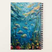 Life Under The Sea Notizblock (Rückseite)