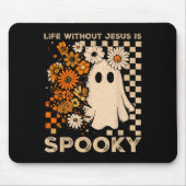 Life Without Jesus Is Soky Floral Christian Hallow Mousepad (Vorne)