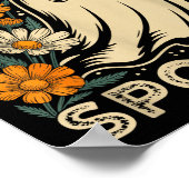 Life Without Jesus Is Soky Floral Christian Hallow Poster (Ecke)