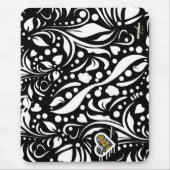 Life Zitat Black Mouse Pad von Poet Adiela Akoo Mousepad (Vorne)