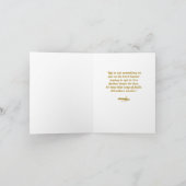 Life Zitat Black Paisley Notecard - Adiela Akoo (Innenseite)