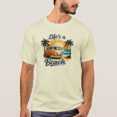 LIFEABEACH, T-Shirt (Vorderseite)