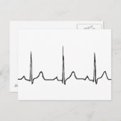 LifeBeat Postkarte (Vorne/Hinten)
