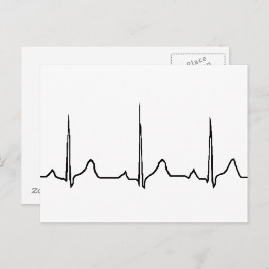 LifeBeat Postkarte (Vorne/Hinten)