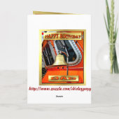 LIFEBOAT BELL Geburtstag Karte (Rückseite)