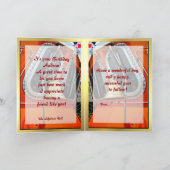 LIFEBOAT BELL Geburtstag Karte (Innenseite)