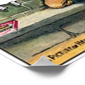 Lifebouy Old Sailor Soap Ad Poster (Ecke)