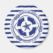 Lifebuoy And Starfish Magnet (Vorne)