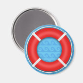 Lifebuoy Magnet (Vorderseite/Rückseite)