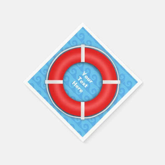 Lifebuoy Serviette (Ecke)