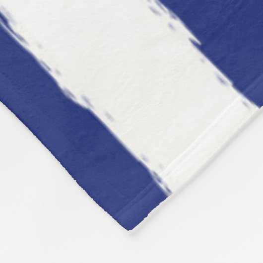 Lifebuoy und Starfish Fleecedecke (Ecke)