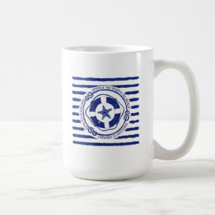 Lifebuoy und Starfish Kaffeetasse