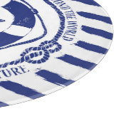 Lifebuoy und Starfish Schneidebrett (Ecke)