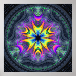 "Lifecircle Bloom" Poster