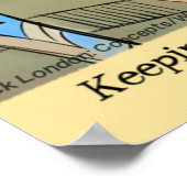 LifeCoach Class Airlines Funny Poster (Ecke)