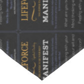 LifeForce Tischdecke: Offenkundig Tischdecke (Schrägansicht)