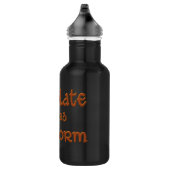 Lifeform auf Schokoladenbasis Edelstahlflasche (Rechts)
