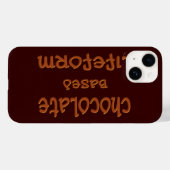 Lifeform iPhone mit Schokolade 6 Hüllen (Rückseite (Horizontal))