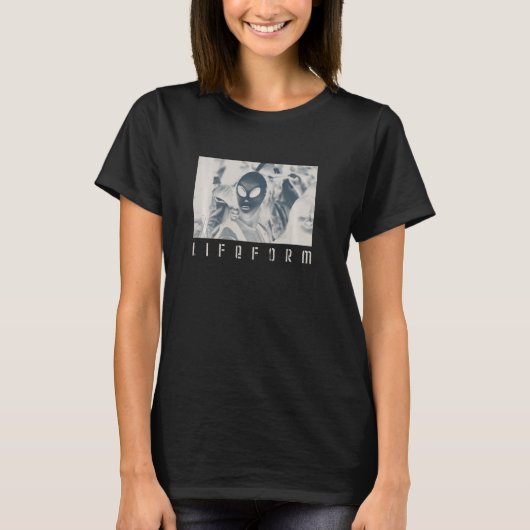 Lifeform Ufo Alien Gray Mask T-Shirt (Vorderseite)