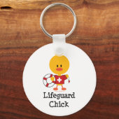 Lifeguard Chick Schlüsselanhänger (Vorderseite)