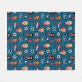 Lifeguard Fleece Blanket (Vorderseite (Horizontal))