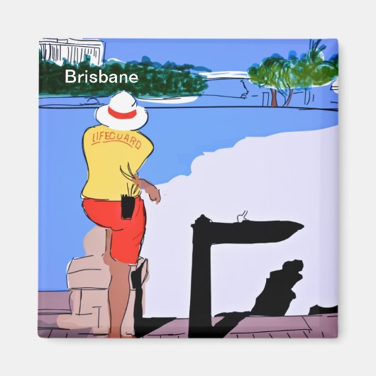 LIfeguard im Southbank Magnet (Vorne)