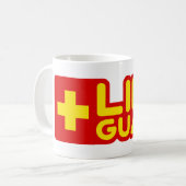 Lifeguard Kaffeetasse (Vorderseite Links)
