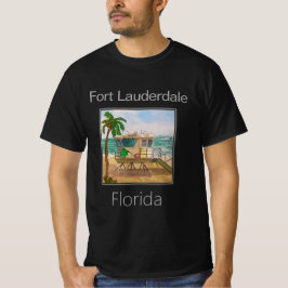 Lifeguard Tower, Fort Lauderdale, Florida T-Shirt