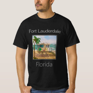 Lifeguard Tower, Fort Lauderdale, Florida T-Shirt