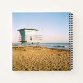 Lifeguard Tower in Santa Cruz Notizblock (Rückseite)