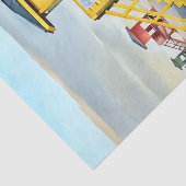 Lifeguard towers Siesta Key Beach Tissue Paper Seidenpapier (Ausschnitt)