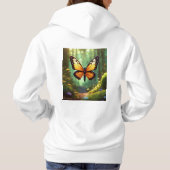 Lifelike Butterfly Illustration ' Hoodie (Rückseite)