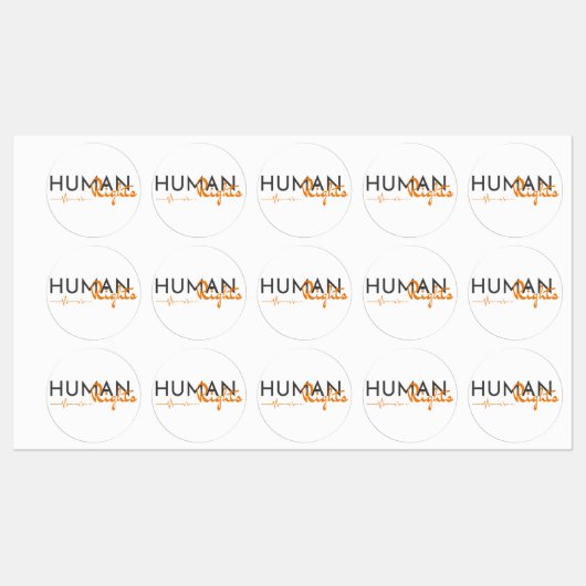 Lifeline to Human Rights Etiketten (Blatt)