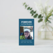 LifeOne Foto Erinnerung Visitenkarte (Stehend Vorderseite)