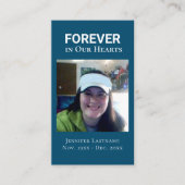 LifeOne Foto Erinnerung Visitenkarte (Vorderseite)