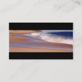 Life's A Beach Foto Visitenkarte (Rückseite)