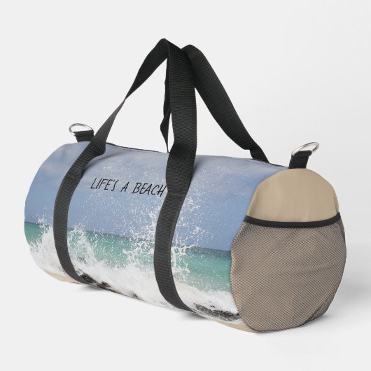 Life's A Beach Small Duffle Bag (Rechte Ecke)