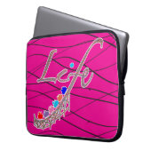 Life's a Roller Coaster Laptopschutzhülle (Vorderseite Links)