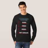 Life's Checklist Meme Fan Or Creator T-Shirt (Vorne ganz)