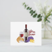 Lifes ein Picknick Postkarte (Stehend Vorderseite)