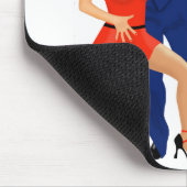 Lifes ein Tanz Mousepad (Ecke)
