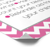 Lifes Little Instructions (pink) Poster (Ecke)