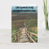 Life's path. karte (Vorderseite)